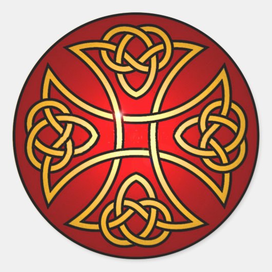 ケルト十字 ラウンドシール (正面)