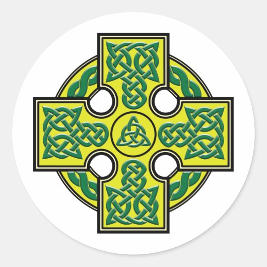 ケルト十字 ラウンドシール (正面)