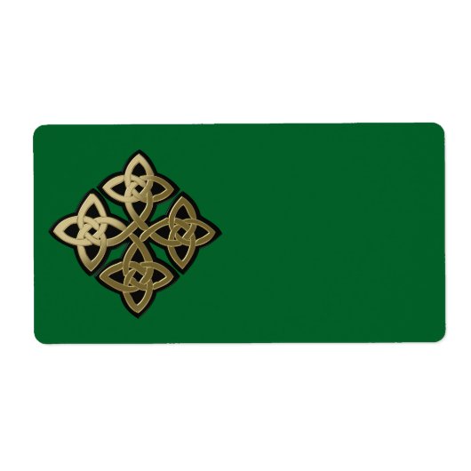 ケルト十字 ラベル (正面)