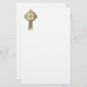 ケルト十字 便箋 (正面/裏面)