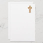 ケルト十字 便箋 (正面/裏面)