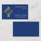 ケルト十字 名刺 (正面/裏面)