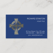 ケルト十字 名刺 (正面)