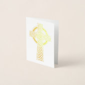 ケルト十字 | 宗教的 箔カード (正面)