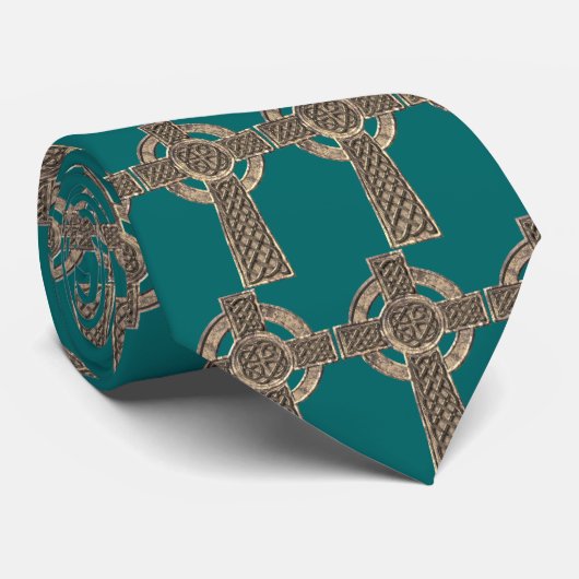 ケルト十字 – 石 ネクタイ (ロール)