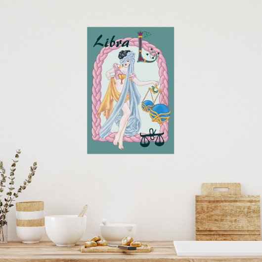 ケルト天秤座 ポスター (キッチン)