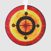 ケルト太陽の記号 オーナメント (裏面)