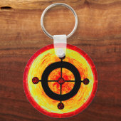 ケルト太陽の記号 キーホルダー (裏面)