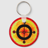 ケルト太陽の記号 キーホルダー (裏面)