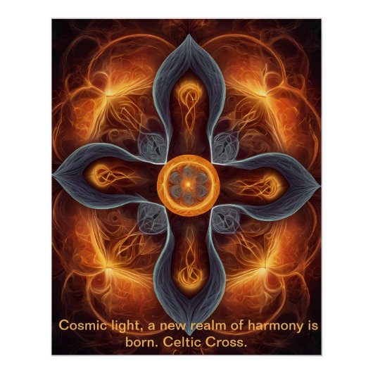 ケルト宇宙エネルギークロス ポスター (正面)