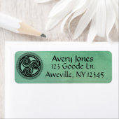 ケルト差出人住所ラベル ラベル (インサイチュ)