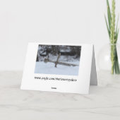 ケルト式刀グリーティングカード シーズンカード (裏面)