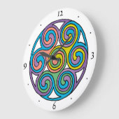 ケルト式時計 ラージ壁時計 (傾斜)