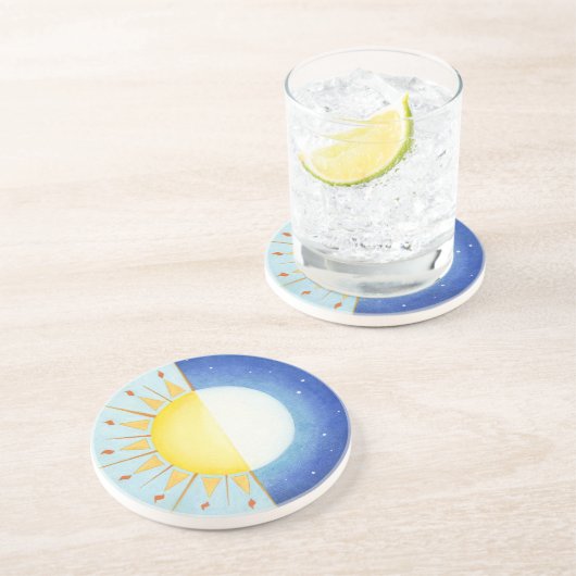 ケルト彼岸の太陽と月 コースター (側面)