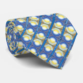 ケルト彼岸の太陽と月 ネクタイ (ロール)