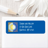 ケルト彼岸の太陽と月 ラベル (インサイチュ)