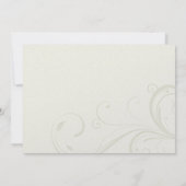 ケルト愛ノットダイヤモンド結婚の記念日 招待状 (裏面)