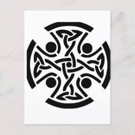 ケルト教の十字架 ポストカード