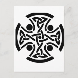 ケルト教の十字架 ポストカード