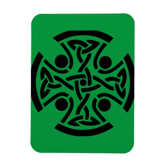 ケルト教の十字架 マグネット (縦)