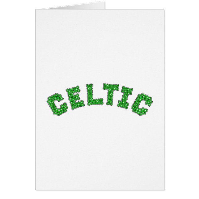 ケルト文字 (正面)