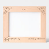 ケルト文字A名前をカスタムする レーザー彫刻フレーム (正面)