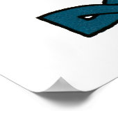 ケルト文字Bプリント ポスター (角)