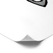 ケルト文字Lプリント ポスター (角)