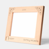 ケルト文字N名前をカスタムする レーザー彫刻フレーム (左)