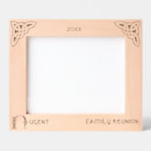 ケルト文字N名前をカスタムする レーザー彫刻フレーム (正面)