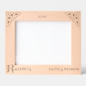 ケルト文字R名前をカスタムする レーザー彫刻フレーム (正面)