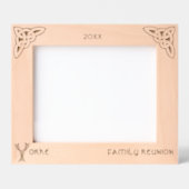 ケルト文字Y名前をカスタムする レーザー彫刻フレーム (正面)