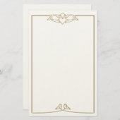 ケルト文房具 便箋 (正面/裏面)