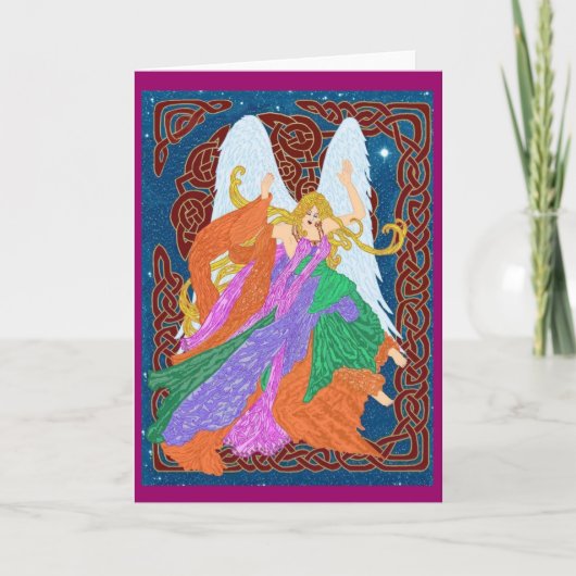 ケルト新しい天使 カード (正面)