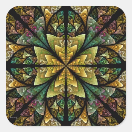 ケルト旅行 スクエアシール (正面)