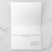 ケルト族のおなじみのドラゴンファーザーズデイカード カード (内部)