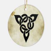 ケルト族のアイルランドの神聖な記号 セラミックオーナメント (左)