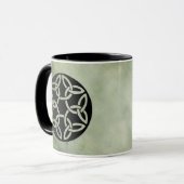 ケルト族のアイルランドの神聖な記号 マグカップ (正面左)
