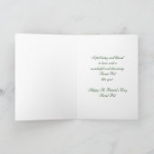 ケルト族のアイルランドカード、秘密の友達… カード (内部)