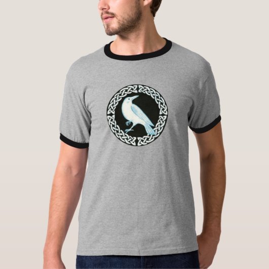 ケルト族のカラス Tシャツ (正面)