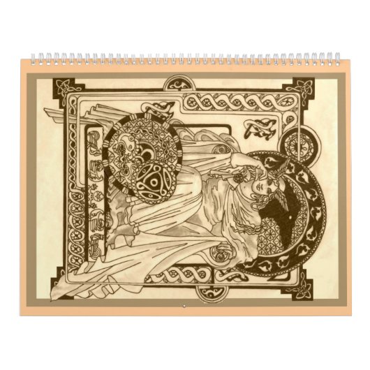 ケルト族のカレンダー カレンダー (カバー)