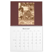 ケルト族のカレンダー カレンダー (3月 2027)