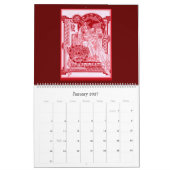 ケルト族のカレンダー カレンダー (1月 2027)