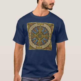 ケルト族のコンパス Tシャツ