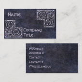 ケルト族のコーナー 名刺 (正面/裏面)