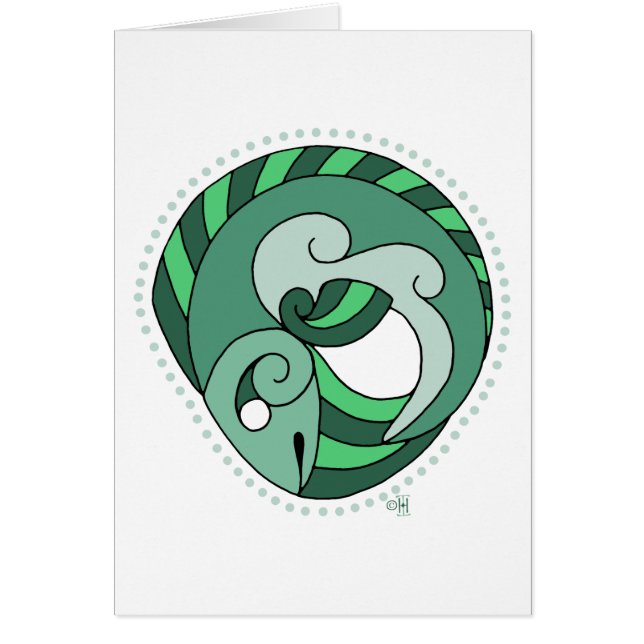 ケルト族のサケ (正面)