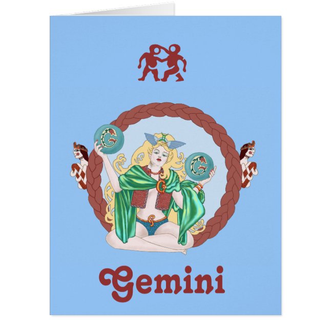 ケルト族のジェミニ (正面)