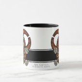 ケルト族のスカル及び生物学的災害［有害物質］のコーヒー・マグ マグカップ (中央)