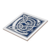 ケルト族のドラゴンのイニシャルC タイル (側面)