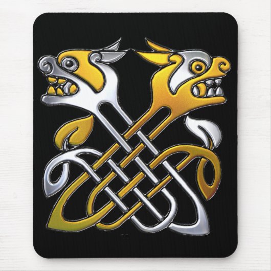 ケルト族のドラゴン マウスパッド (正面)